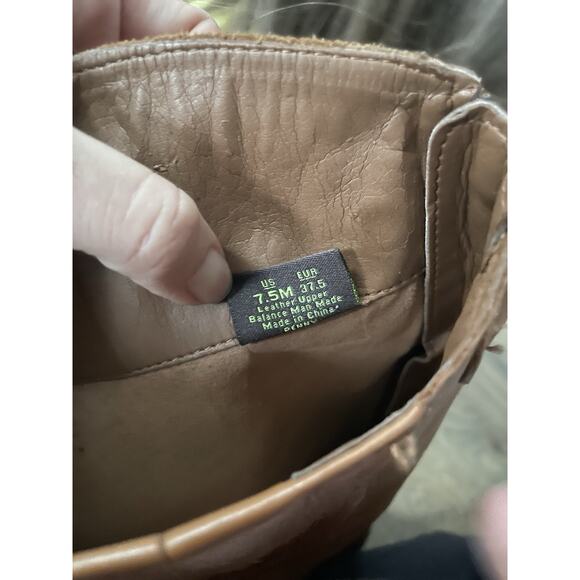 Sam Edelman Women's Penny Leather Riding Boot Size7.5M/37.5 Camel Whiskey Brown - Picture 5 of 5